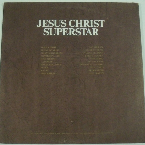 No Skips! Love It! Jesus Christ Superstar 2 LP Vinyl 1973 Decca DXSA7206 DL79178 - Picture 2 of 4